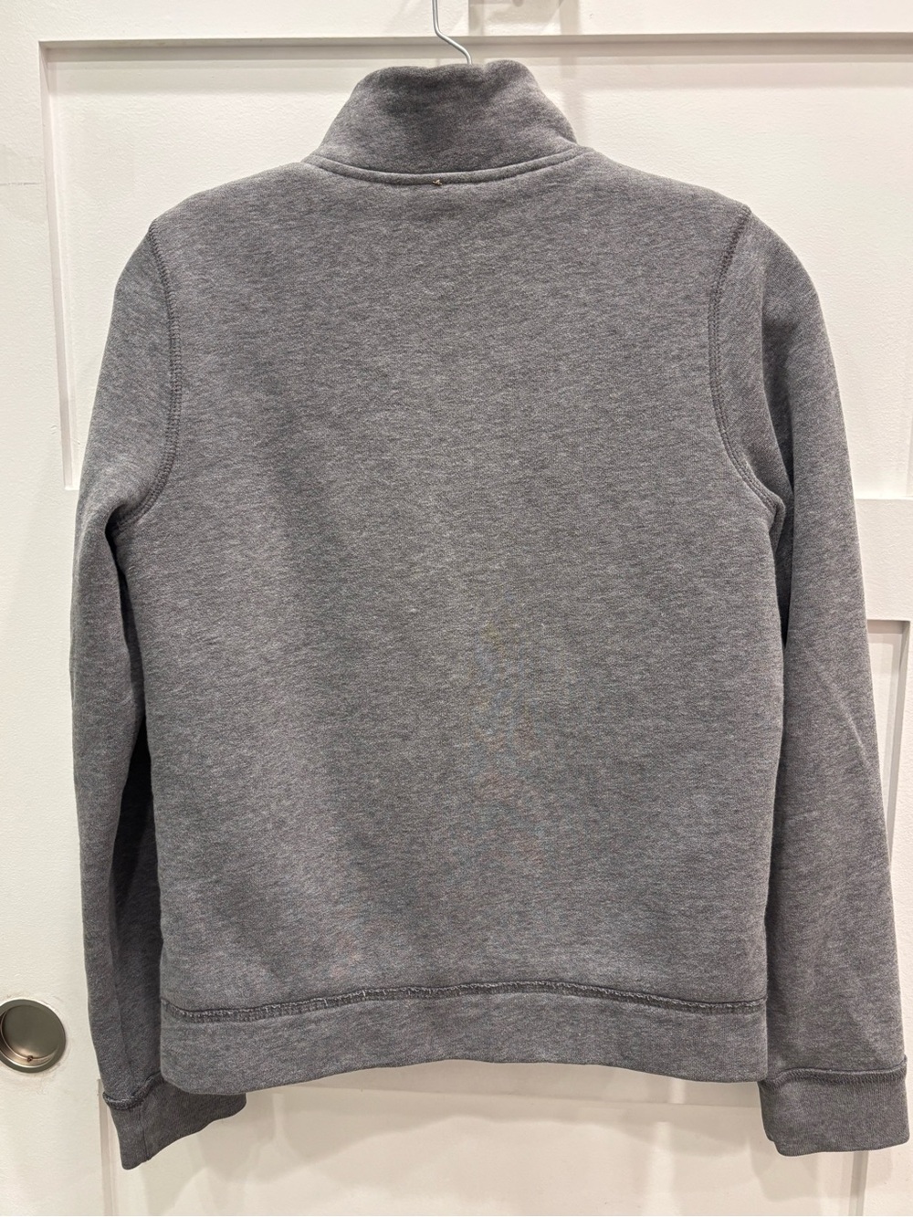 Abercrombie & Fitch Kids Gray Full-Zip Fleece Lined  with Moose Emblem - Picture 6 of 6